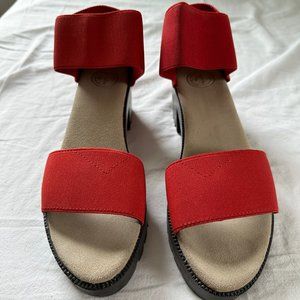 Charleston Heeled Strappy Sandal - Monterey